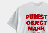 Look Number Purest Lettering Print Overfit Short Sleeve
