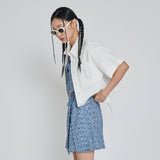 PIO COTTON CROP JACKET_OFF WHITE