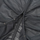 COLLECTION DRAPE HOODIE CARDIGAN [GRAY]
