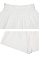 LILY MINI SKIRT white