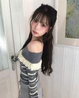 コタニSTフリルオフニット