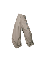 RELABEL Element of Time (cont'd) Pleated Double-waisted, Draped Scimitar-contoured Suit Trousers