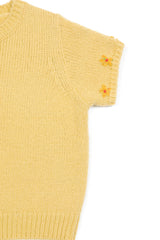 Mini Flower Short Knit [Yellow]