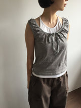 Fine stripe ribbon nasi  (2color)