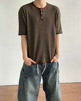 モルトリンガーワッフルショートスリーブTシャツ