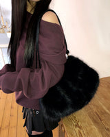Sin Fur shoulder bag