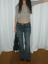 Devon low boots cut jeans