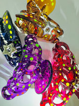 Trippy dot hairpin (4color)