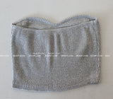 5 colors Four Seasons Heart Crop Tube Top