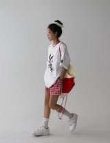 バニバニオーバーサイズフィット半袖Tシャツ