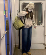 ディープブルーウォッシングデニムパンツ