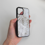 [MADE] zebra glass bumper case (brown)