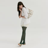 Foi Bag Stud Ivory