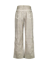 PYTHON LACE PANTS_P
