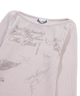 TATTOOED GRAPHIC KNIT_BABY PINK