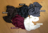 Vino Pleated Long Muffler