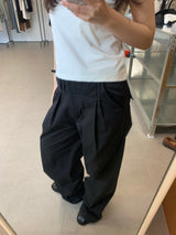 Highland pintuck pants (3color)