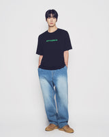 25FW CONNECT GRASS SHORT SLEEVE T-SHIRT BLACK