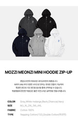 MOZZI MEONZI ミニフーディージップアップ 5 COLOR