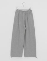 26SS★ [BAONHAUS]ヘディネンピンタックバンディングワイドトレーニングパンツ