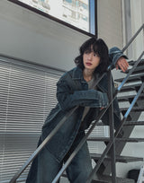 Hamb Work Patch Denim Shirt