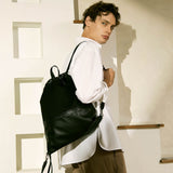 Apple leather crossover organics knapsack