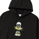 25SS HEART ALIEN HOODIE BLACK