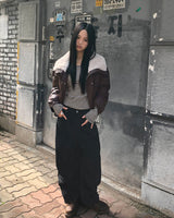 バニングシェルパカラーレザーマスタングジャケット