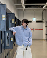 Arin Collared Knit Warmer Cardigan