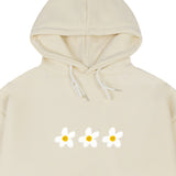 [UNISEX]3ペインティングフラワースマイルフーディー