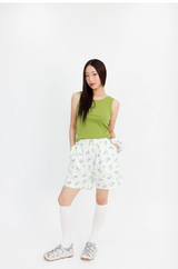 Loose and comfortable cotton homewear short pants (6patterns)
