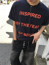 The Fear Lettering Short-Sleeve T-Shirt 4C