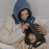 Family Sprinkle Boucle Balaclava Set (Blue)
