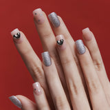 MUZMAK Reusable Nail Tip Pebble(Regular Square)