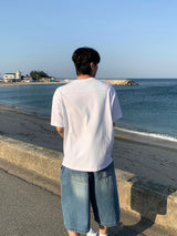 [Premium] USA カットレイヤードTシャツ