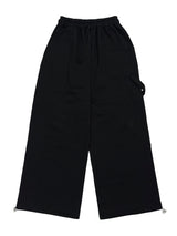 ストラップカットラインワイドパンツ (裏地付き / 2color)