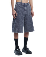 OVERDYED D.L.P SHORTS - GRAY PURPLE