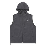 THIN NYLON HOOD VEST (2color)