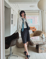 Nation seersucker overfit shirt