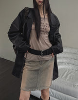モアレタリングシースルー長袖