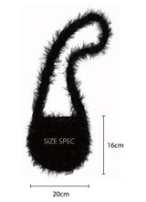 Hairy Mini Bag - Pink