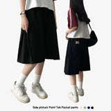 Eiki Side Pintuck Pocket Tab Banding Shorts