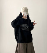 Rika Check Point Fleece Hoodie