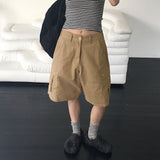 Temtz ビンテージカーゴポケットハーフレングスバミューダパンツ
