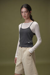  Angora sleeveless (Grey)