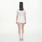 Love Scene Lace Tee - MINT