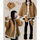Keld Oversized fit Round Mustang, Gloves Set