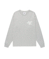 フラワーセラーロゴ長袖Tシャツ グレー(CV2GSUT551A)