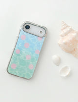 【MADE】アクア ドット グラス バンパー ケース