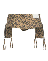 LEOPARD POCKET BELT